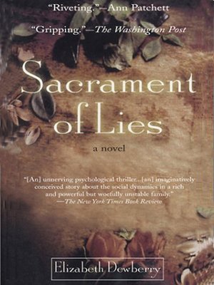 cover image of Sacrament of Lies